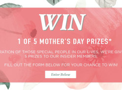 Win 1 of 5 Mother’s Day Prizes