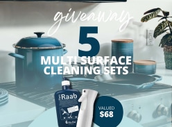 Win 1 of 5 Multi Surface Cleaning Sets