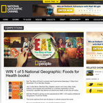 Win 1 of 5 'National Geographic: Foods for Health' books!