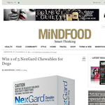 Win 1 of 5 NexGard Chewables for Dogs