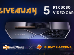 Win 1 of 5 NVIDIA RTX 3080 Graphics Cards