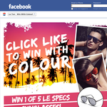 Win 1 of 5 pairs of 'Le Spec' sunglasses!