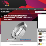 Win 1 of 5 pairs of Monster 'Inspiration' headphones!