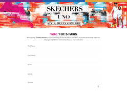 Win 1 of 5 Pairs of Skechers Street Uno Sneakers