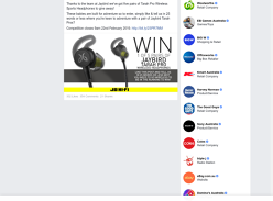 Win 1 of 5 Pairs of Sports Headphones