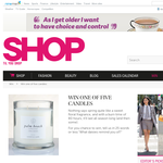 Win 1 of 5 'Palm Beach' candles! - Shop Til You Drop!