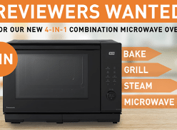 Win 1 of 5 Panasonic 4-in-1 Combination Microwave Ovens