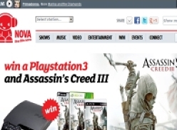 Win 1 of 5 Playstation 3 consoles & copy of Assassin's Creed 3