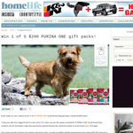 Win 1 of 5 Purina One gift packs!