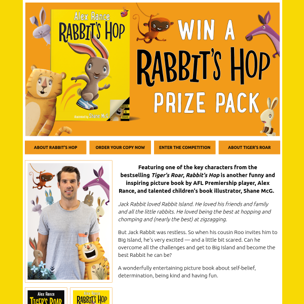 Win 1 of 5 Rabbit's Hop Prize Packs