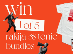 Win 1 of 5 Rakija & Tonic Bundles