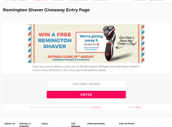 Win 1 of 5 Remington Ultimate Series R9 Rotary Shavers