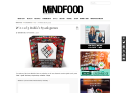 Win 1 of 5 Rubik's Spark games!