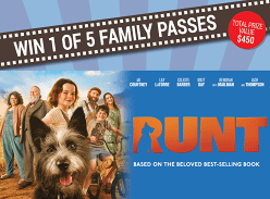 Win 1 of 5 Runt Family Passes