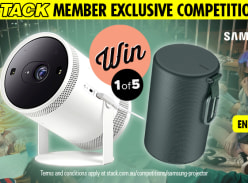 Win 1 of 5 Samsung Freestyle Portable Projectors