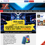 Win 1 of 5 Samsung Galaxy S5 smartphones & more! - The X Factor & Dick Smith