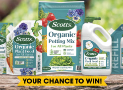 Win 1 of 5 Scotts Organic Plant Food Packs