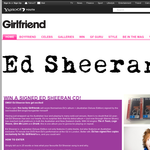 Win 1 of 5 signed Ed Sheeran CDs!