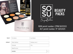 Win 1 of 5 SOSU Beauty Prize Packs Worth $202.52