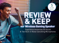 Win 1 of 5 SoundSlayer 4-channel Wireless Gaming Speakers