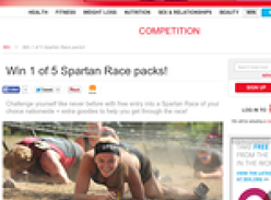 Win 1 of 5 Spartan Race packs!