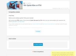 Win 1 of 5 Spider-Man PS4 Games