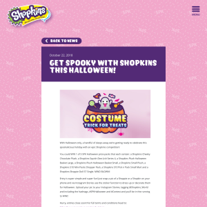 Win 1 of 5 SPK Halloween prize packs