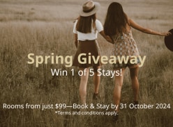 Win 1 of 5 Spring Giveaway