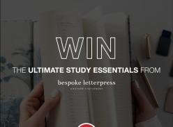 Win 1 of 5 Stationery Study Packs