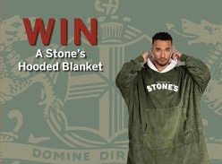Win 1 of 5 Stones Hooded Blankets