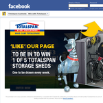 Win 1 of 5 Storemate storage sheds! 