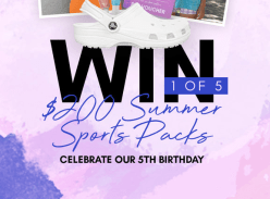 Win 1 of 5 Summer Sports Packs