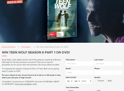 Win 1 of 5 Teen Wolf Season 6 part 1 on DVD!