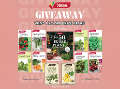 Win 1 of 5 Top 50 Edible Plants Book & Seed Packs