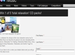 Win 1 of 5 total relaxation CD packs