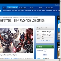 Win 1 of 5 Transformers: Fall of Cybertron for PS3