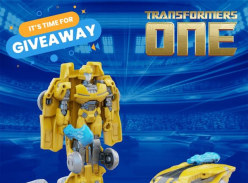 Win 1 of 5 Transformers One Robot Battlers Packs