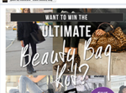 Win 1 of 5 ultimate beauty bag kits!