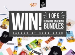 Win 1 of 5 Ultimate Snacking Bundles
