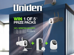 Win 1 of 5 Uniden App Cam SOLO X Series Packs