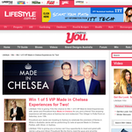 Win 1 of 5 VIP 'Made in Chelsea' experiences for 2!