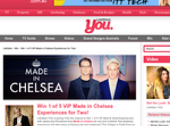 Win 1 of 5 VIP 'Made in Chelsea' experiences for 2!