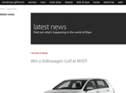 Win 1 of 5 Volkswagen Golfs!