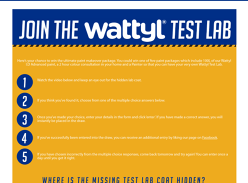 Win 1 of 5 Wattyl Paint Packages