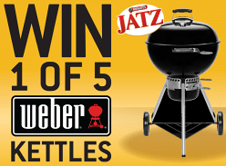 Win 1 of 5 Weber Kettles