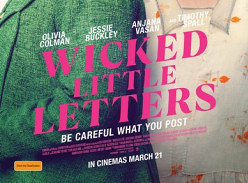 Win 1 of 5 Wicked Little Letters Double Passes