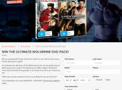 Win 1 of 5 'Wolverine' DVD packs!