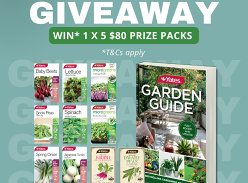 Win 1 of 5 Yates Garden Guide Book & Seed Packs