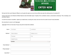 Win 1 of 5 Young Living Diffusers