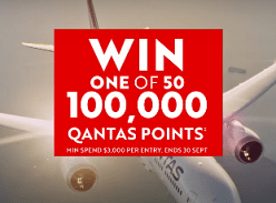 Win 1 of 50 100,000 Qantas Points
